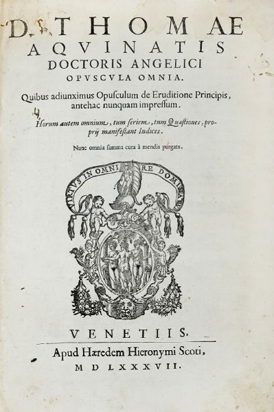 Lotto composto di 5 opere del XVI secolo.  - Asta Libri a stampa dal XVI al XX secolo | ASTA A TEMPO - PARTE II  - Associazione Nazionale - Case d'Asta italiane