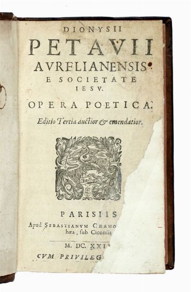 Lotto composto di 6 edizioni del XVII secolo.  - Asta Libri a stampa dal XVI al XX secolo | ASTA A TEMPO - PARTE II  - Associazione Nazionale - Case d'Asta italiane