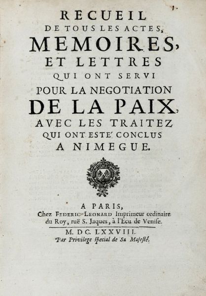 Lotto composto di 3 opere del XVII secolo.  - Asta Libri a stampa dal XVI al XX secolo | ASTA A TEMPO - PARTE II  - Associazione Nazionale - Case d'Asta italiane