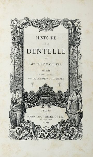 Lotto composto di 18 opere su tessuti e merletti in italiano, inglese e francese.  - Asta Libri a stampa dal XVI al XX secolo | ASTA A TEMPO - PARTE II  - Associazione Nazionale - Case d'Asta italiane