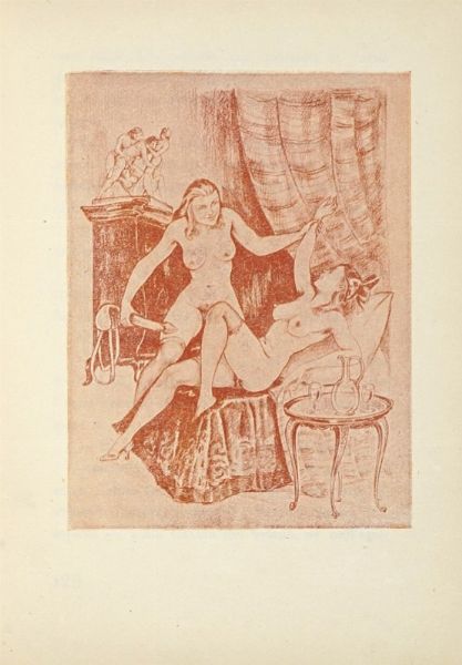 Lotto di 3 opere di letteratura erotica.  - Asta Libri a stampa dal XVI al XX secolo | ASTA A TEMPO - PARTE II  - Associazione Nazionale - Case d'Asta italiane