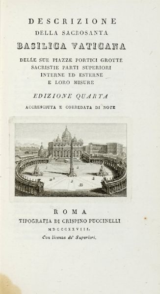 Lotto composto di 6 opere su Roma dal XVIII al XX secolo.  - Asta Libri a stampa dal XVI al XX secolo | ASTA A TEMPO - PARTE II  - Associazione Nazionale - Case d'Asta italiane