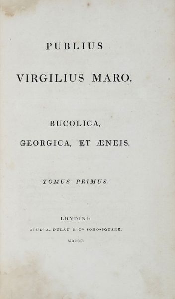 Lotto composto di 13 opere di letteratura del XIX secolo.  - Asta Libri a stampa dal XVI al XX secolo | ASTA A TEMPO - PARTE II  - Associazione Nazionale - Case d'Asta italiane