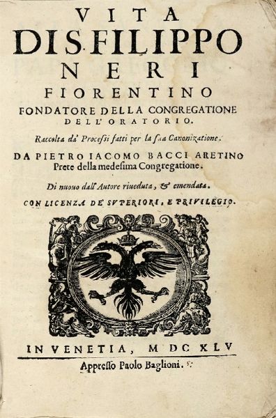 Lotto di 6 opere a tema religioso.  - Asta Libri a stampa dal XVI al XX secolo | ASTA A TEMPO - PARTE II  - Associazione Nazionale - Case d'Asta italiane