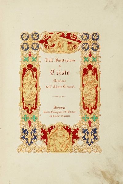 Lotto composto di 9 opere di religione.  - Asta Libri a stampa dal XVI al XX secolo | ASTA A TEMPO - PARTE II  - Associazione Nazionale - Case d'Asta italiane