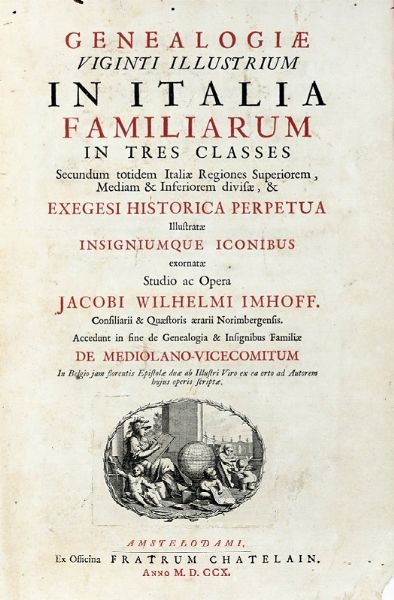 Lotto composto di 5 opere di storia del XVIII secolo.  - Asta Libri a stampa dal XVI al XX secolo | ASTA A TEMPO - PARTE II  - Associazione Nazionale - Case d'Asta italiane