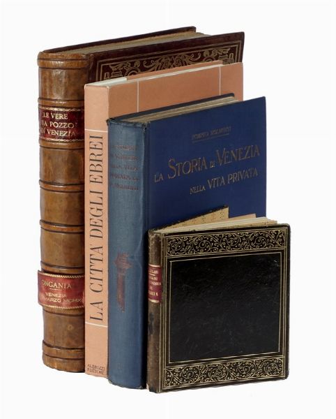 Lotto composto di 10 opere di storia e arte veneziana.  - Asta Libri a stampa dal XVI al XX secolo | ASTA A TEMPO - PARTE II  - Associazione Nazionale - Case d'Asta italiane