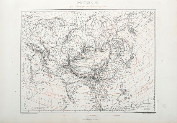 Atlas du cosmos contenant les cartes gographiques, physiques, thermiques, climatologiques, magntiques, gologiques, botaniques, agricoles, astronomiques...  - Asta Libri a stampa dal XVI al XX secolo | ASTA A TEMPO - PARTE II  - Associazione Nazionale - Case d'Asta italiane