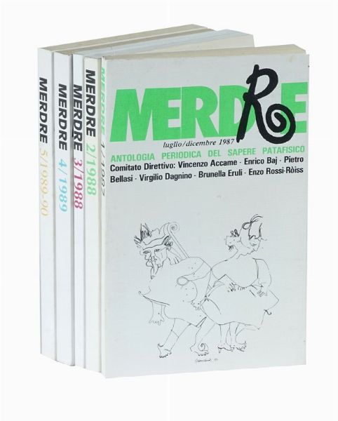 Merdre. Antologia periodica del sapeve patafisico.  - Asta Libri a stampa dal XVI al XX secolo | ASTA A TEMPO - PARTE II  - Associazione Nazionale - Case d'Asta italiane