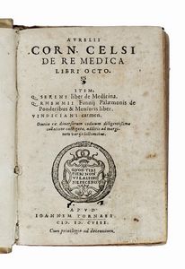 AURELIUS CORNELIUS CELSUS - De re medica libri octo...