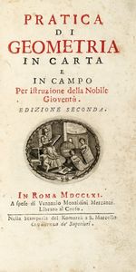 SBASTIEN LE CLERC - Pratica di geometria in carta e in campo per istruzione della nobile giovent.