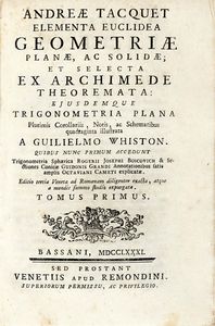 LODOVICO PERINI : Trattato della pratica di geometria in cui oltre i principj di essa vi sono molti insegnamenti intorno alle varie misure di terre, acque, fieni, pietre, grani, fabbriche, ed altro...  - Asta Libri a stampa dal XVI al XX secolo | ASTA A TEMPO - PARTE II  - Associazione Nazionale - Case d'Asta italiane