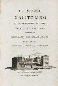 Lotto composto di 6 opere su Roma dal XVIII al XX secolo.  - Asta Libri a stampa dal XVI al XX secolo | ASTA A TEMPO - PARTE II  - Associazione Nazionale - Case d'Asta italiane