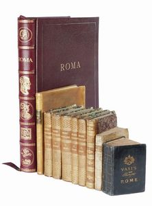 Lotto composto di 6 opere su Roma dal XVIII al XX secolo.  - Asta Libri a stampa dal XVI al XX secolo | ASTA A TEMPO - PARTE II  - Associazione Nazionale - Case d'Asta italiane