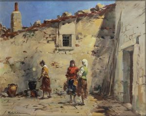 FRANCO COLELLA Bari 1900 - 1981 - Donne del Sud