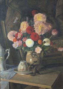 GIOACHINO NOGARIS Chivasso (TO) 1909 -1964 Bra (CN) - Fiori