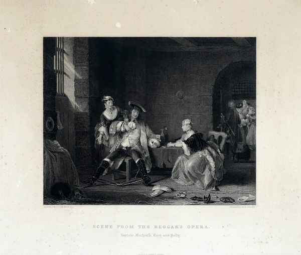 WILLIAM HOGARTH : Charity in the cellar.  - Asta Arte antica, Orientalia e Cartografia | ASTA A TEMPO - PARTE I - Associazione Nazionale - Case d'Asta italiane