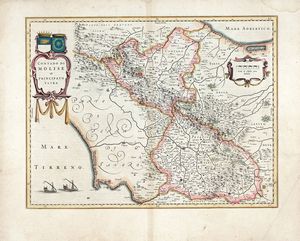 Willem Janszoon Blaeu - Contado di Molise et Principato Ultra.