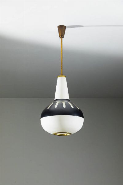 MAX INGRAND : Lampada a sospensione mod. 1954  - Asta Asta di Design - Associazione Nazionale - Case d'Asta italiane