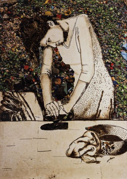 Vik Muniz : Isis (Woman Ironing), dalla serie Pictures of Garbage  - Asta Fotografia - Associazione Nazionale - Case d'Asta italiane