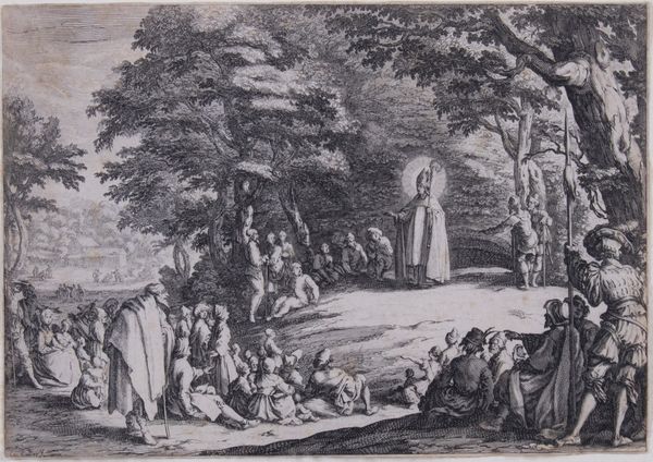 Jacques Callot : Saint Mansuy e Saint Amond  - Asta PARADE I - STAMPE, DIPINTI, DISEGNI E ARREDI ANTICHI - Associazione Nazionale - Case d'Asta italiane