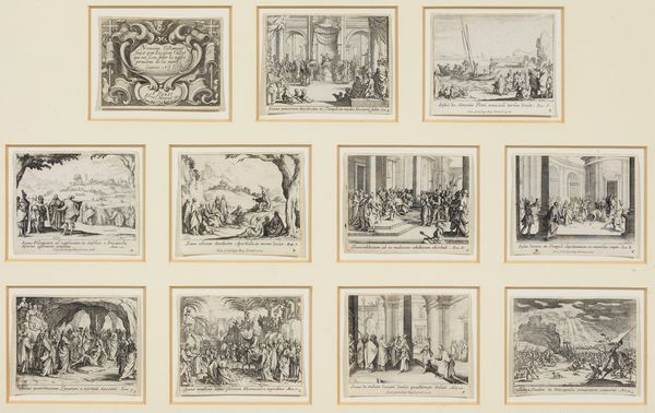 Jacques Callot : Le Nouveau Testament  - Asta PARADE I - STAMPE, DIPINTI, DISEGNI E ARREDI ANTICHI - Associazione Nazionale - Case d'Asta italiane