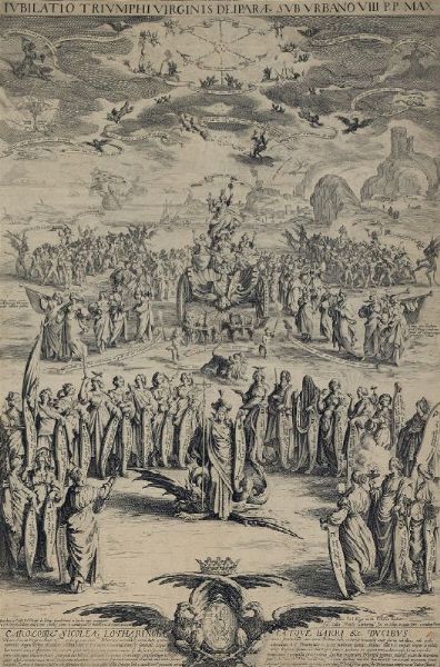 Jacques Callot : La petite Thse  - Asta PARADE I - STAMPE, DIPINTI, DISEGNI E ARREDI ANTICHI - Associazione Nazionale - Case d'Asta italiane