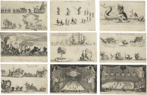 Jacques Callot - Le combat a la barrire