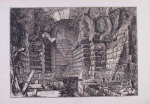 Giovan Battista Piranesi - Dimostrazioni dell'emissario del lago Albano