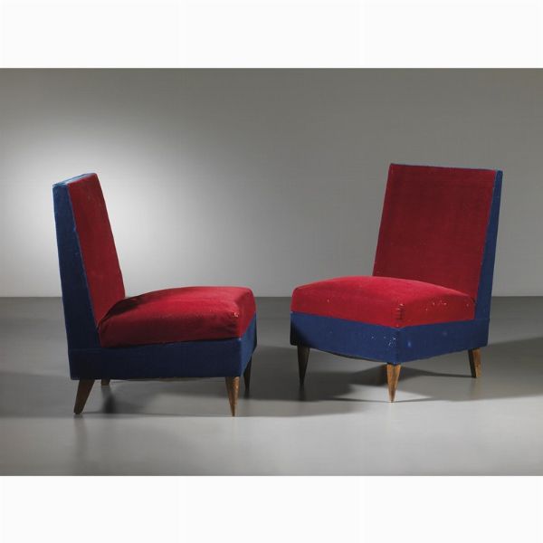 DUE POLTRONCINE  - Asta DESIGN E ARTI DECORATIVE DEL '900 - Associazione Nazionale - Case d'Asta italiane