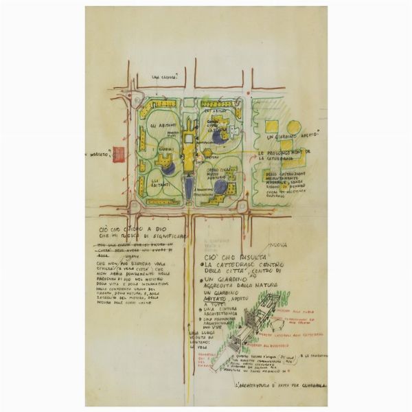 Ponti Gio : Gio Ponti  - Asta DESIGN E ARTI DECORATIVE DEL '900 - Associazione Nazionale - Case d'Asta italiane