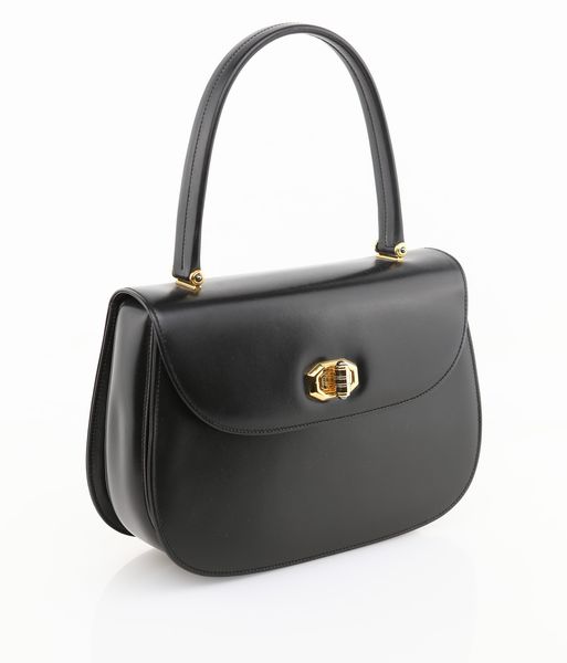 Gucci, borsa in pelle nera  - Asta Asta a Tempo - Luxury Fashion - Associazione Nazionale - Case d'Asta italiane