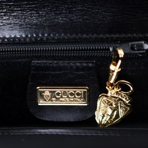 Gucci, borsa in pelle nera  - Asta Asta a Tempo - Luxury Fashion - Associazione Nazionale - Case d'Asta italiane