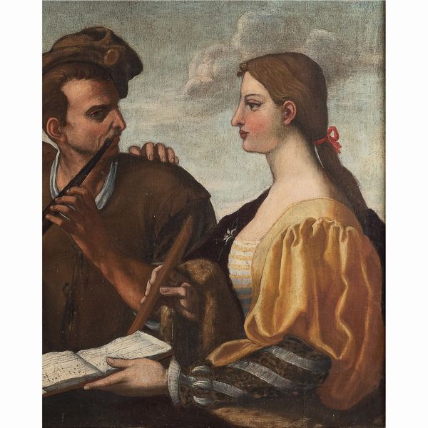 Bernardino Licinio, copia da  - Asta Dipinti Antichi, Arredi, Sculture e Oggetti d'Arte - Associazione Nazionale - Case d'Asta italiane