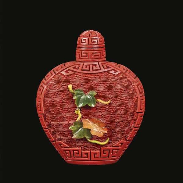 SNUFF BOTTLE, CINA, DINASTIA QING, SEC.XIX-XX  - Asta Arte Orientale - Associazione Nazionale - Case d'Asta italiane