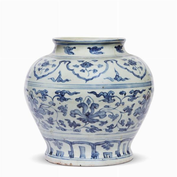 VASO, CINA, DINASTIA MING, SEC, XVI-XVII  - Asta Arte Orientale - Associazione Nazionale - Case d'Asta italiane