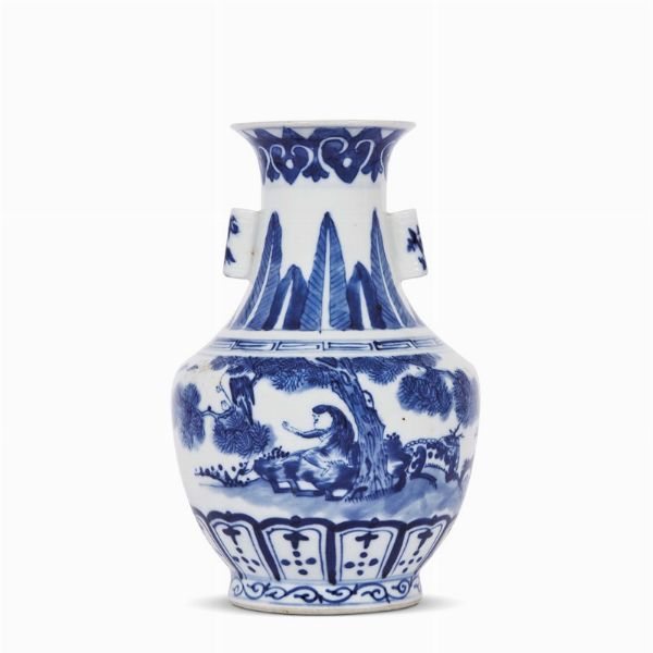 VASO, CINA, DINASTIA QING, SEC.XIX-XX  - Asta Arte Orientale - Associazione Nazionale - Case d'Asta italiane