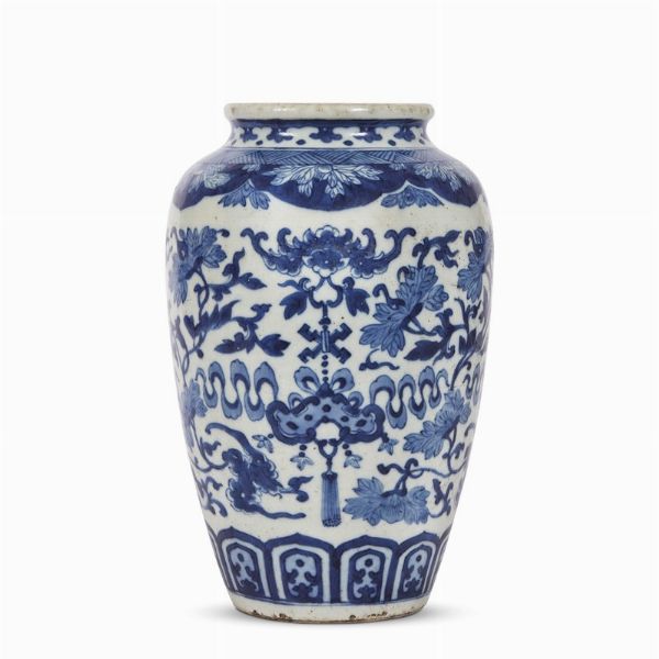 VASO, CINA, DINASTA QING, SEC.XVIII  - Asta Arte Orientale - Associazione Nazionale - Case d'Asta italiane