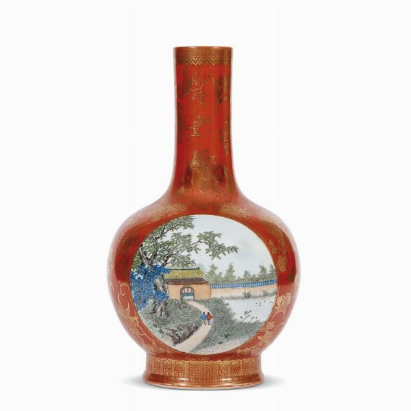 VASO, CINA, SEC.XX  - Asta Arte Orientale - Associazione Nazionale - Case d'Asta italiane