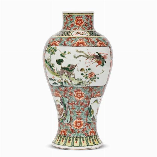 VASO, CINA, DINASTIA QING, SEC.XIX  - Asta Arte Orientale - Associazione Nazionale - Case d'Asta italiane