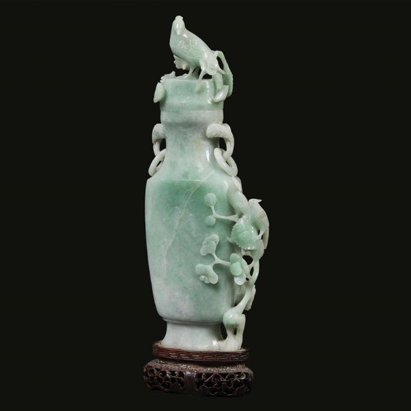 VASO  ,   CINA, DINASTIA QING, SEC.XIX-XX  - Asta Arte Orientale - Associazione Nazionale - Case d'Asta italiane