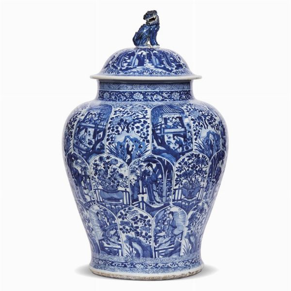 VASO, CINA, DINASTIA QING, SEC.XVIII  - Asta Arte Orientale - Associazione Nazionale - Case d'Asta italiane