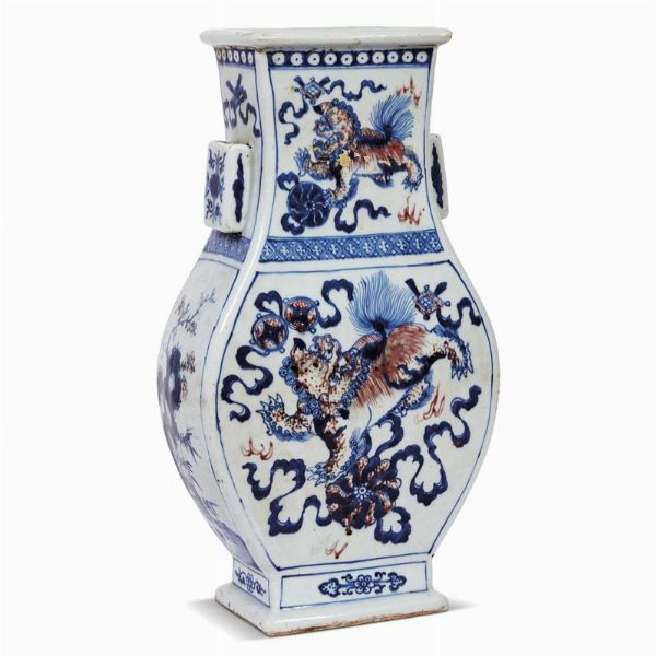 VASO, CINA, DINASTIA QING, SEC.XIX-XX  - Asta Arte Orientale - Associazione Nazionale - Case d'Asta italiane