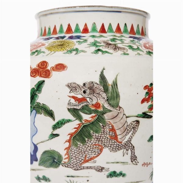 VASO, CINA, DINASTIA QING, SEC.XVII  - Asta Arte Orientale - Associazione Nazionale - Case d'Asta italiane