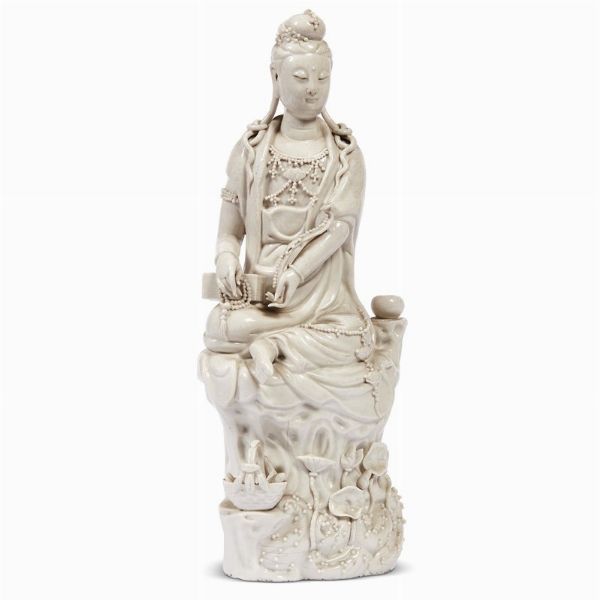 SCULTURA, CINA, DINASTIA QING, SEC.XVIII  - Asta Arte Orientale - Associazione Nazionale - Case d'Asta italiane