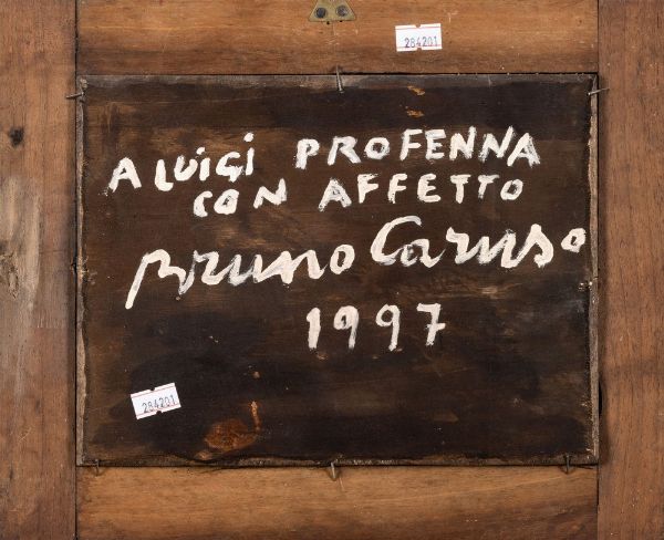 Bruno Caruso : Senza titolo  - Asta Arte Moderna e Contemporanea - Associazione Nazionale - Case d'Asta italiane