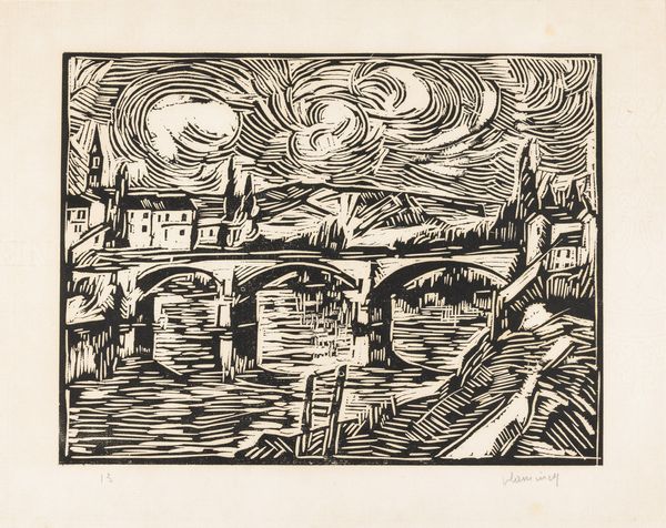 Maurice De Vlaminck : Le Pont  Chatou  - Asta Arte Moderna e Contemporanea - Associazione Nazionale - Case d'Asta italiane