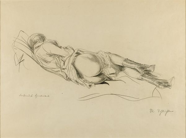 Rudolf Schlichter : Nudo  - Asta Arte Moderna e Contemporanea - Associazione Nazionale - Case d'Asta italiane