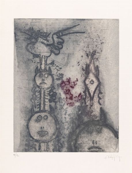 Wifredo Lam : Images  - Asta Arte Moderna e Contemporanea - Associazione Nazionale - Case d'Asta italiane