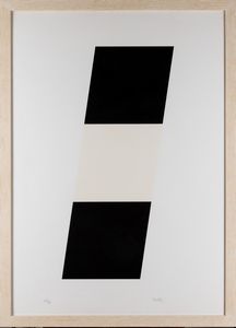 Ellsworth Kelly : Black/White black  - Asta Arte Moderna e Contemporanea - Associazione Nazionale - Case d'Asta italiane